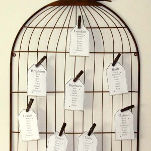 birdcage wedding table plan the wedding of my dreams