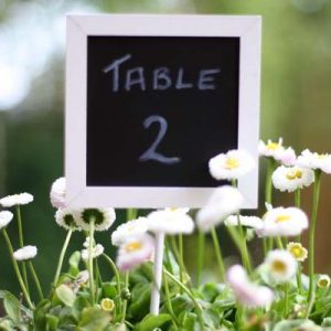 blackboard table numbers