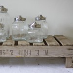 Vintage Rustic Wooden Crate Tray