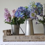 Vintage Rustic Wooden Fruit Crate Tray