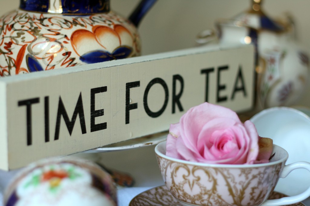 afternoon tea wedding sign