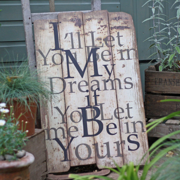 i'll be in your dreams sign