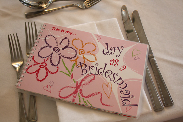 bridesmaid keepsake activity book