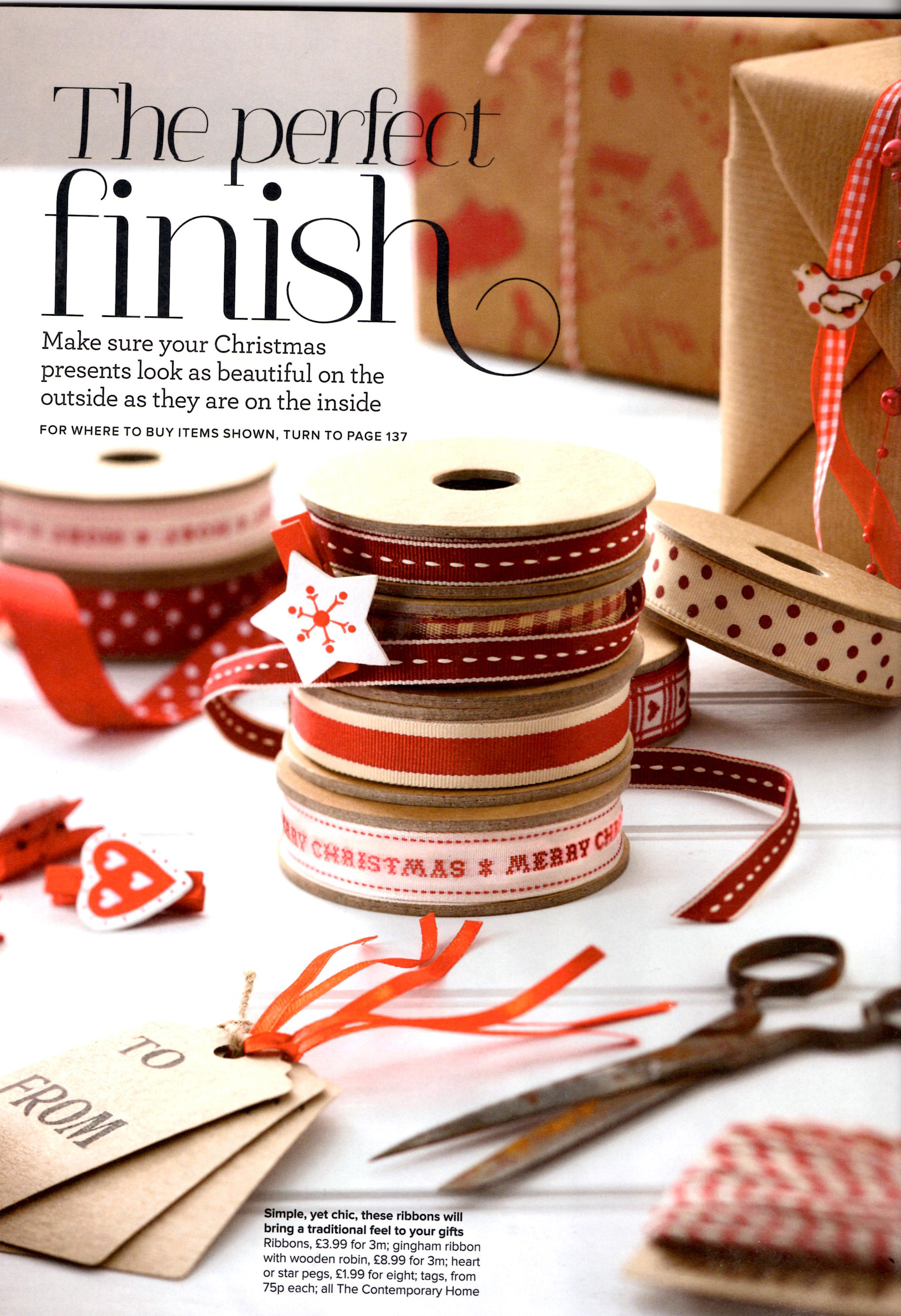 christmas ribbons