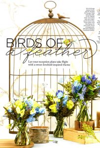 Birdcage table plan memo board