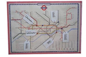 london underground map table plan