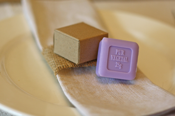 soap wedding favours