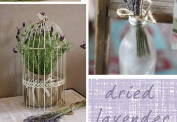 dried lavender wedding inspiration