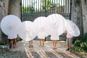 parasol wedding
