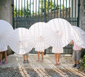 parasol wedding