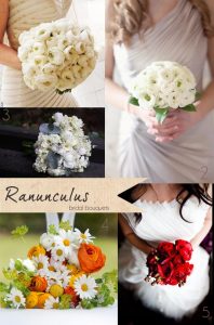 ranunculus wedding bouquets