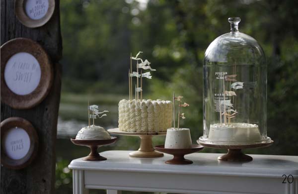 wedding bell jars sweet buffet cakes