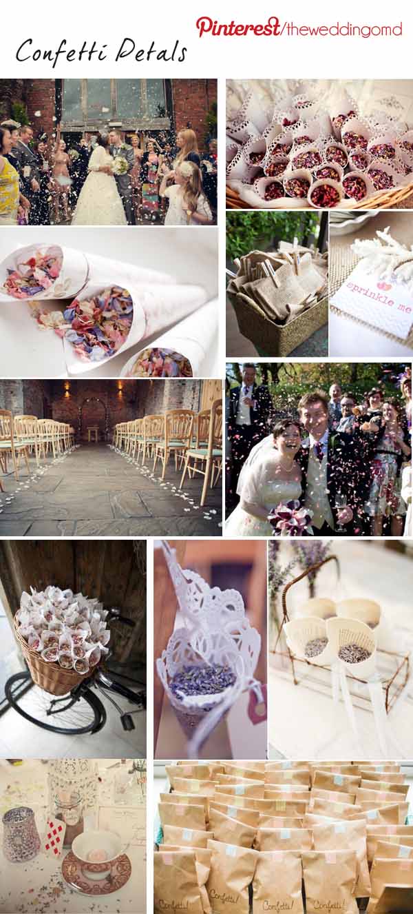 Confetti Moment: a guide to organising your flower petal confetti