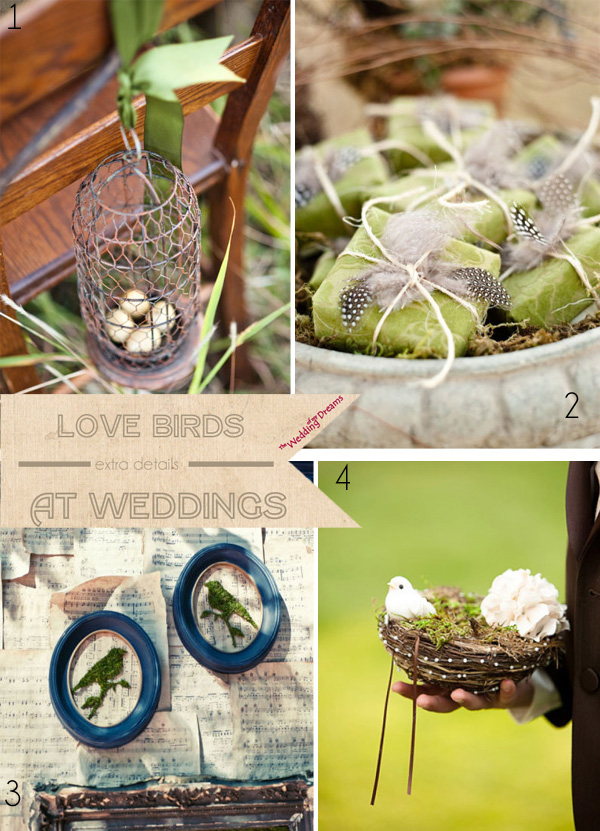 bird wedding ideas