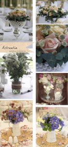 astrantia wedding flowers centrepieces