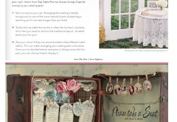 wedding table plan ideas save the date magazine