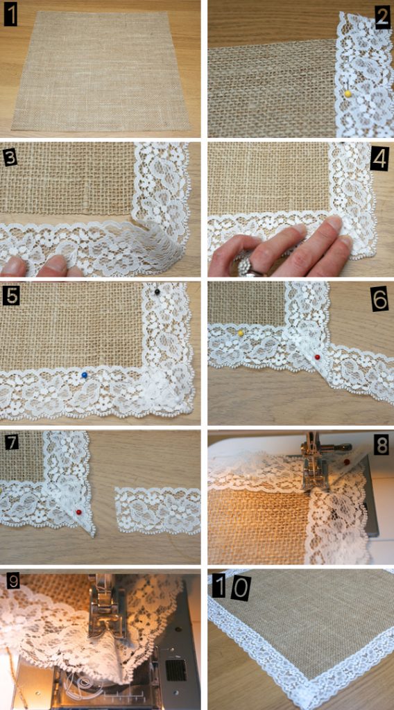 How To Make Hessian Table Runners UK Wedding Styling & Decor Blog