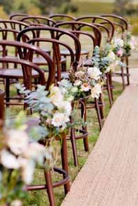 aisle decorations pew ends