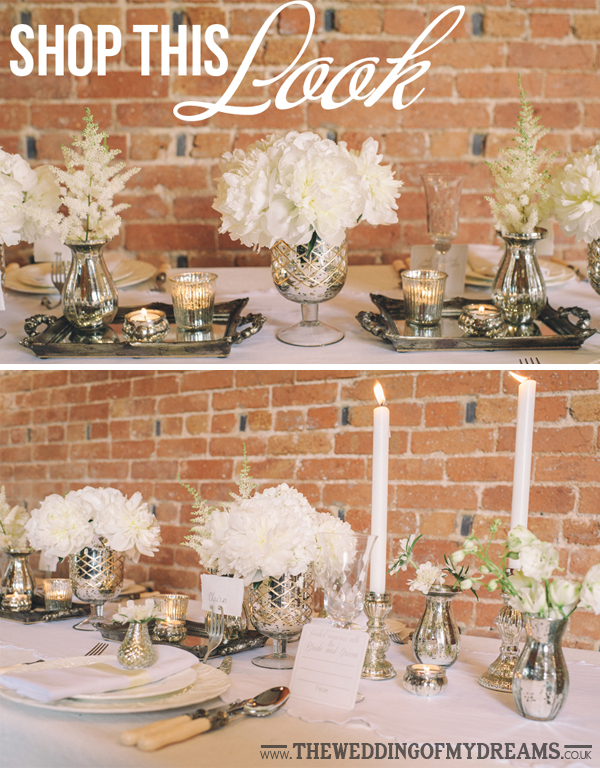 mercury silver glass vases wedding candle sticks wedding table decorations copy