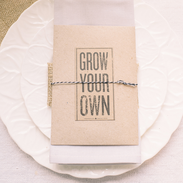 wedding favours seed packets