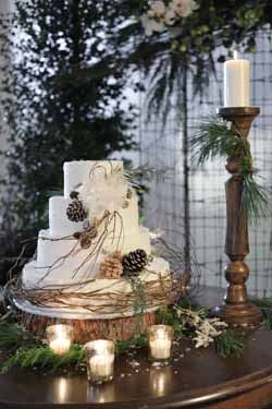 winter wedding decorations