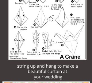 how to make origami paper crane wedding step by step copy