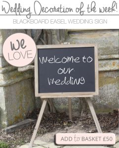 BLACKBOARD EASEL wedding sign welcome to wedding copy