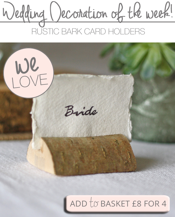 rustic bark card holders wedding copy