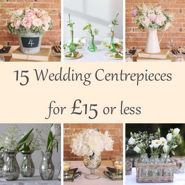 inexpensive wedding centerpiece ideas