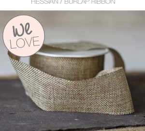 roll of hessian ribbon for sale