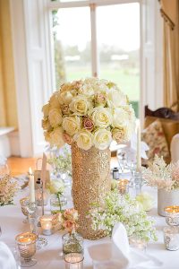 gold sequin vases mercury silver vases