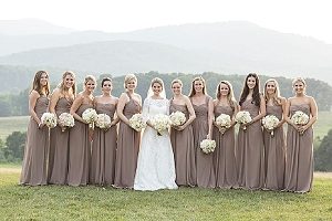 taupe wedding decorations