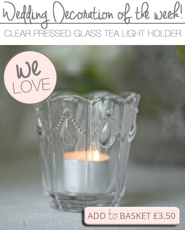 clear glass tea light holders for weddings