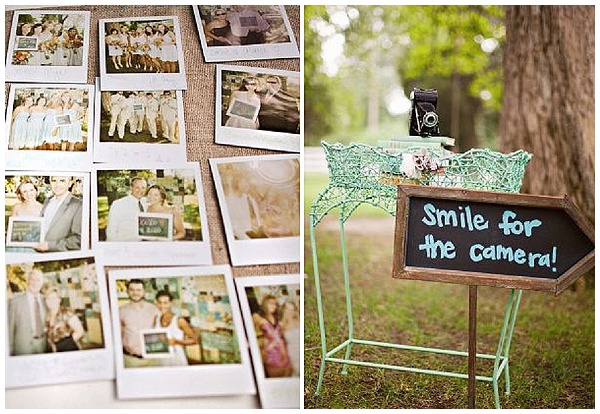 Alternative Wedding Guest Book Polaroid Guest Book for Wedding