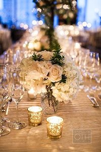 silver tea light holders wedding ideas