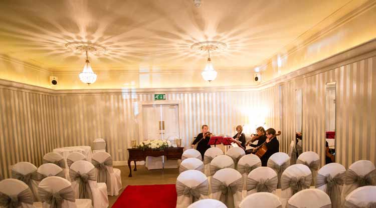 Warwick House Wedding Ceremony Room