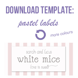 download dessert table tent labels pastel candy colours striped