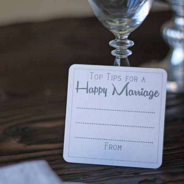 Top tips for a happy marriage alternative wedding guest books