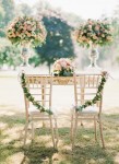 chair back ideas for summer weddings - bride and groom ceremony chairs