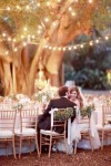 chair back ideas for summer weddings foliage garland on bride and groom chairs