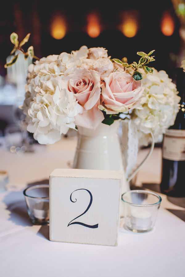 jugs wedding centrepieces