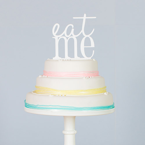 eat me wedding cake topper marks & spencer wedding cakes