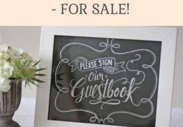 TOP 7 WEDDING GUEST BOOKS FOR SALE