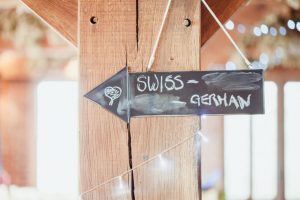 blackboard directional wedding signs - rustic barn wedding decorations (3)