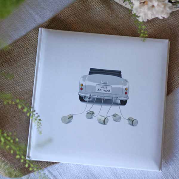 just married guest book