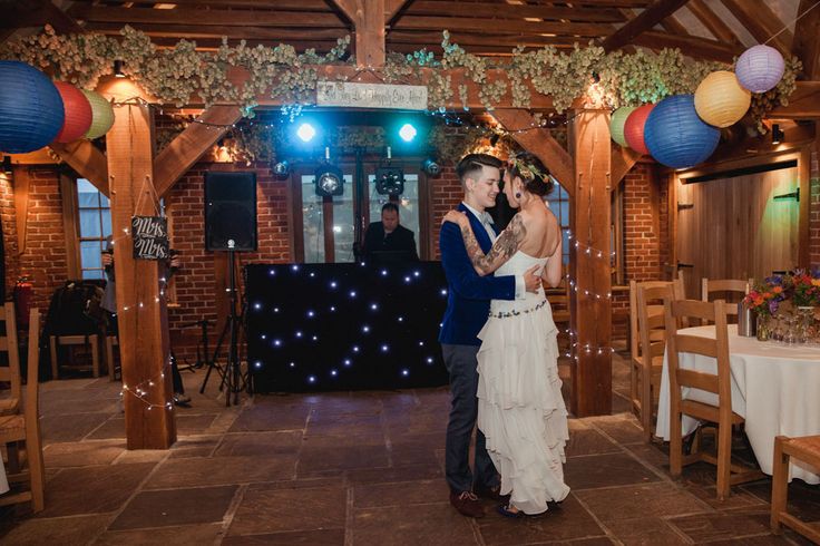 Rustic Barn Wedding Decorations Bright Same Sex Wedding