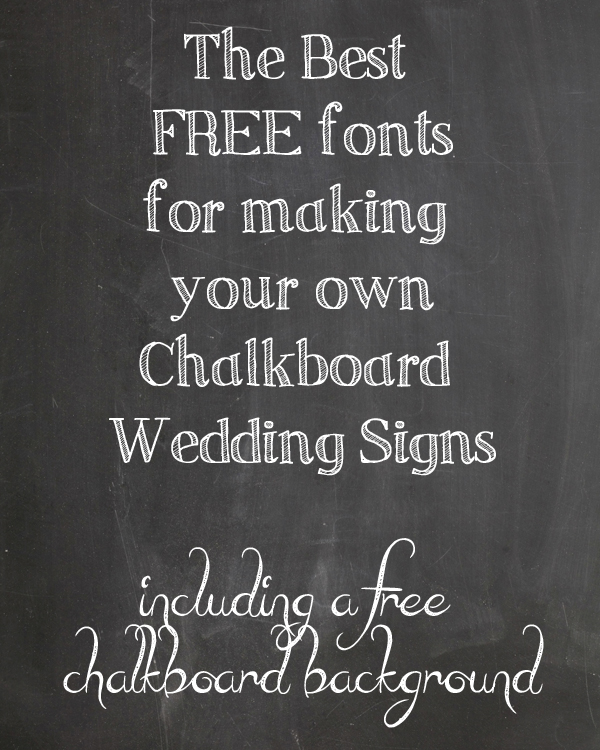 Best Chalkboard Fonts