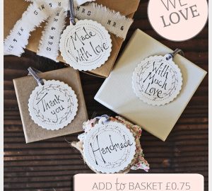 wedding favour gift tags