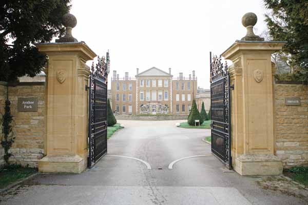 Real Wedding at Aynhoe Park Bright Pink Fun Wedding Decorations What A Cool Venue (51)