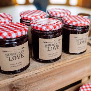 jam jars - featured in the top 10 wedding favour bags and boxes